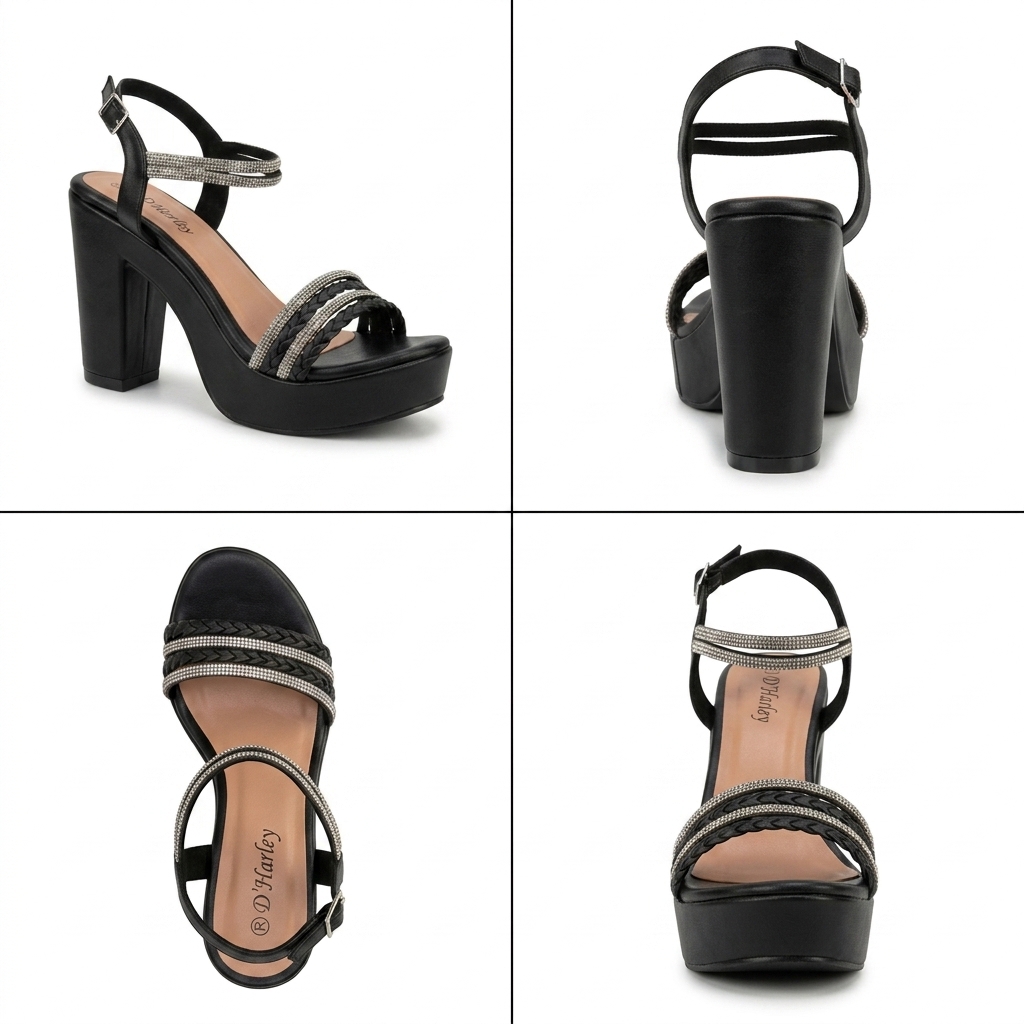 SANDALIA D'HARLEY CRO X10